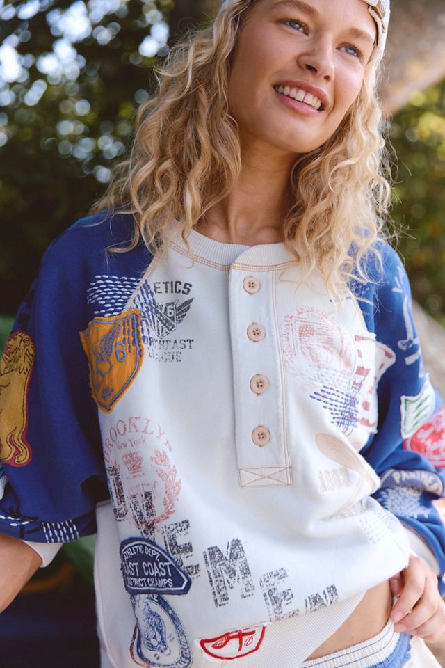 Out Of Your League Henley Sweatshirt #3
