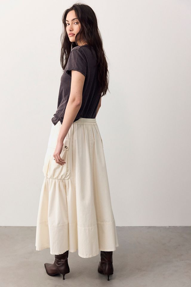 We The Free Trailblazer Cargo Midi Skirt #1
