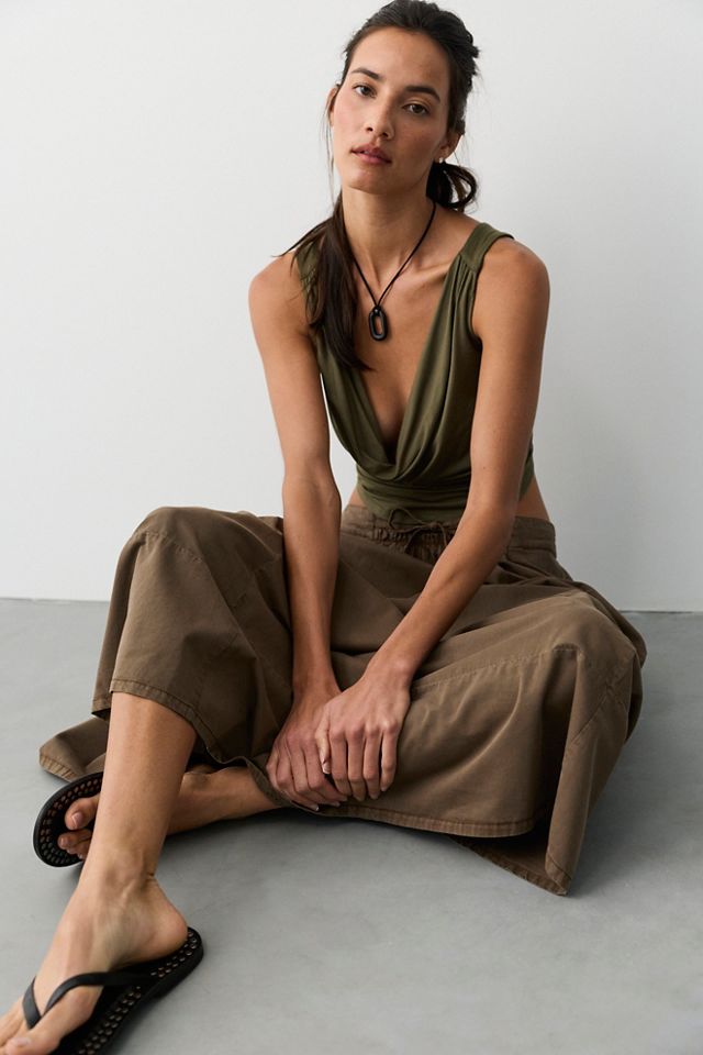 We The Free Trailblazer Cargo Midi Skirt #3