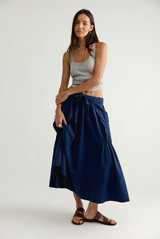 We The Free Trailblazer Cargo Midi Skirt