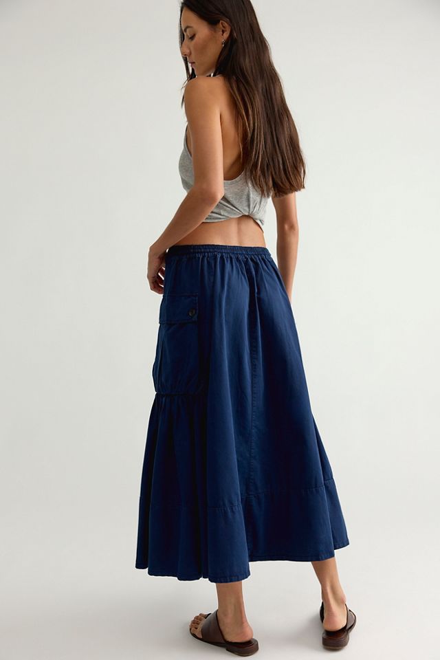 We The Free Trailblazer Cargo Midi Skirt #1