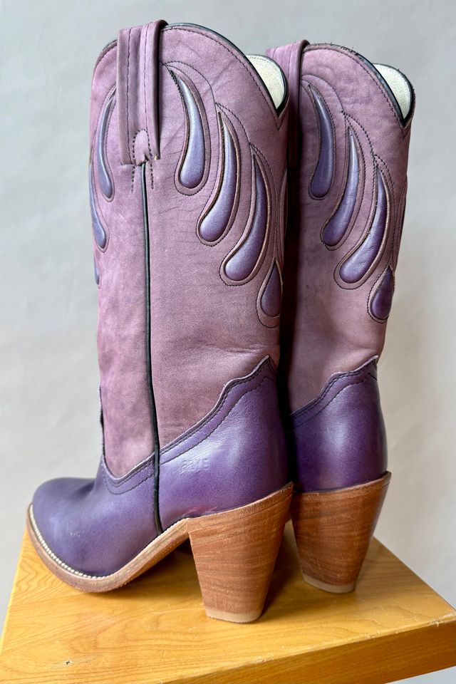 70's Purple Frye Boots Selected by Wax Plant #1