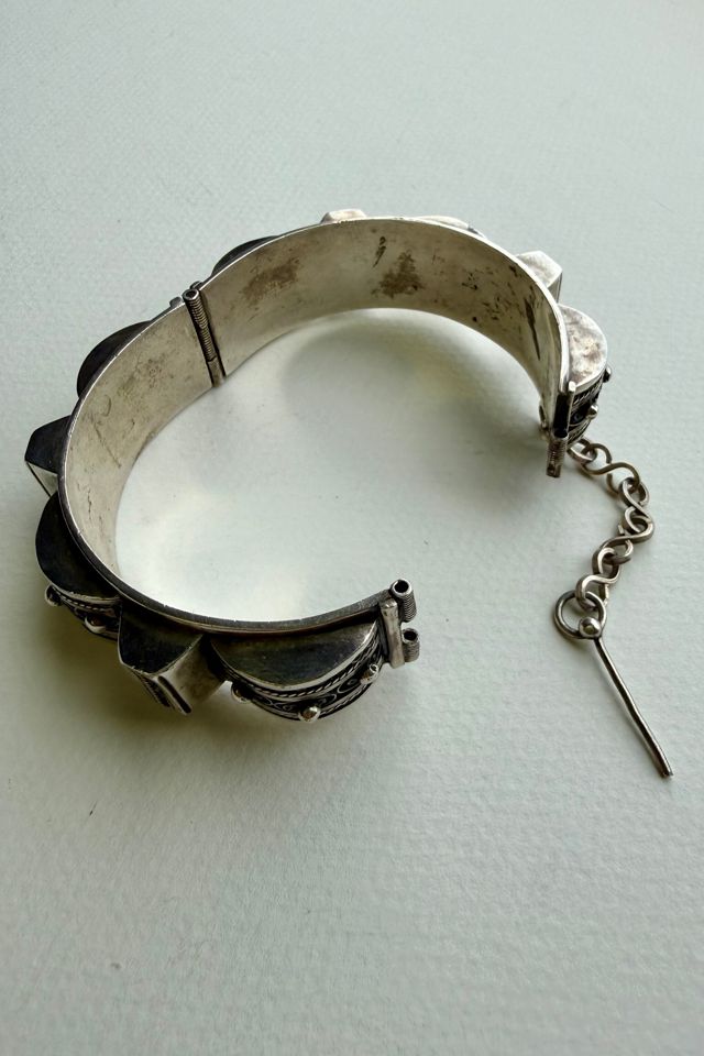 Sterling Silver Berber Bangle Bracelet #3