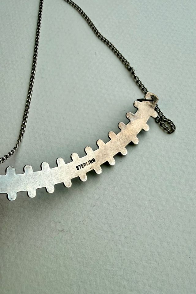Sterling Silver and Turquoise Necklace Selected by Wax Plant #1