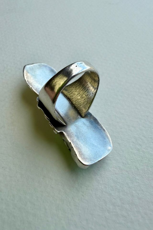 Sterling Silver Turquoise Ring Selected by Wax Plant #3