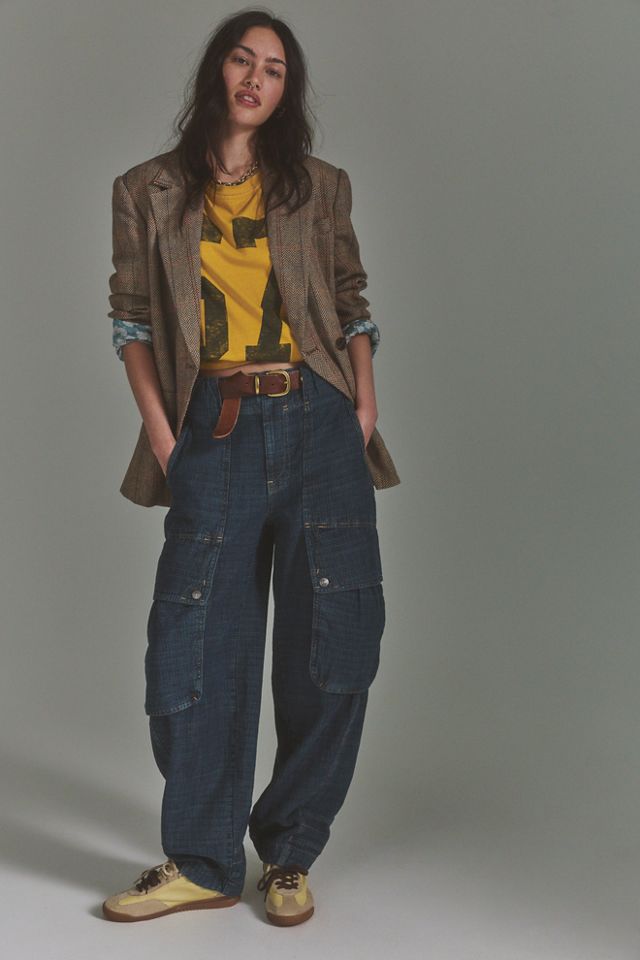 We The Free Brentwood Textured Cargo Jeans #4