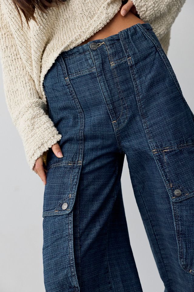 We The Free Brentwood Textured Cargo Jeans #3