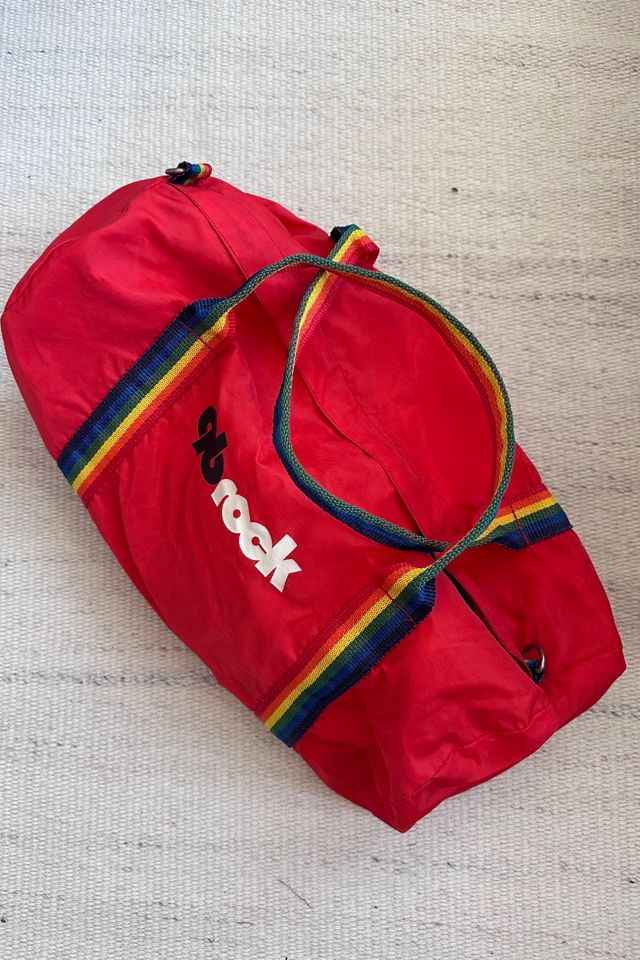 Vintage 96 Rock Vibrant Nylon Duffle Bag Selected by KA.TL.AK #1
