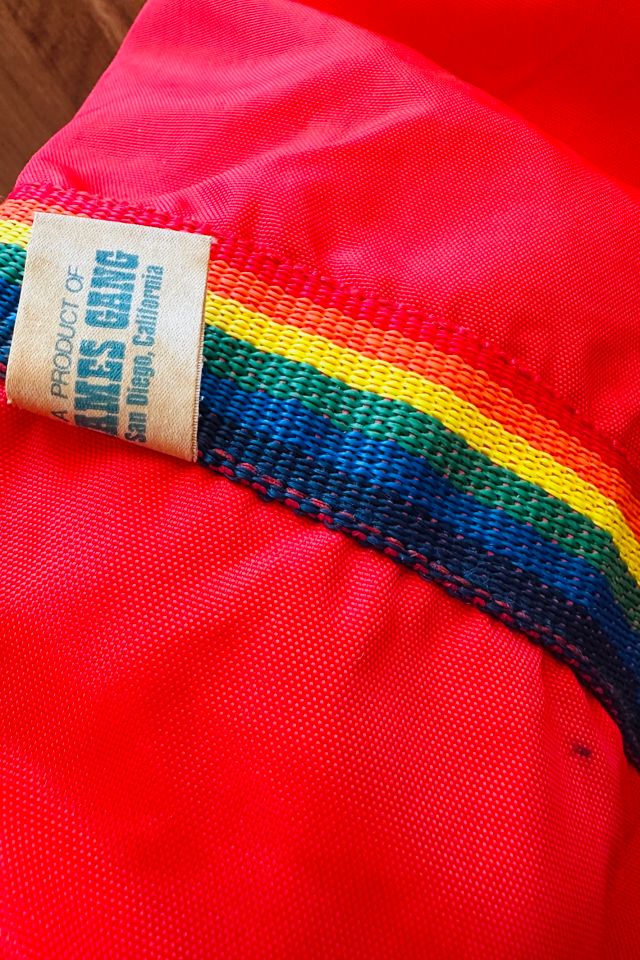 Vintage 96 Rock Vibrant Nylon Duffle Bag Selected by KA.TL.AK #3