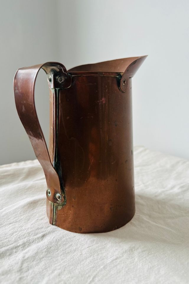 Vintage Italian Copper Pitcher Selected by KA.TL.AK #1
