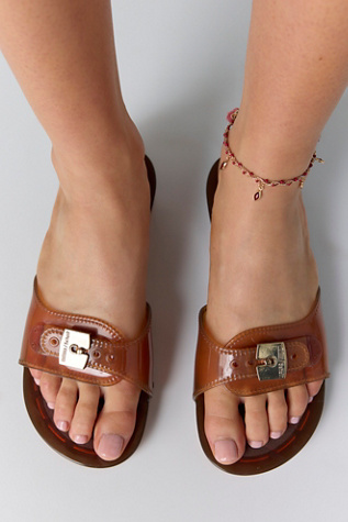 Melissa x Scholl Pescura Sandals at Free People in Brown, Size: US 8