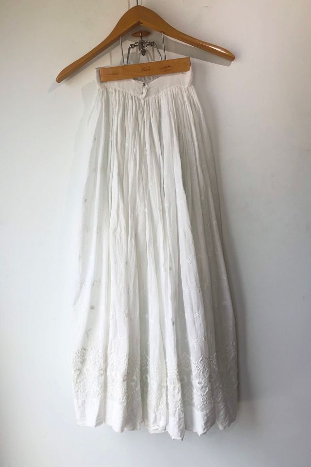 Vintage Victorian White Lace Skirt Set Selected by The Curatorial Dept. #3