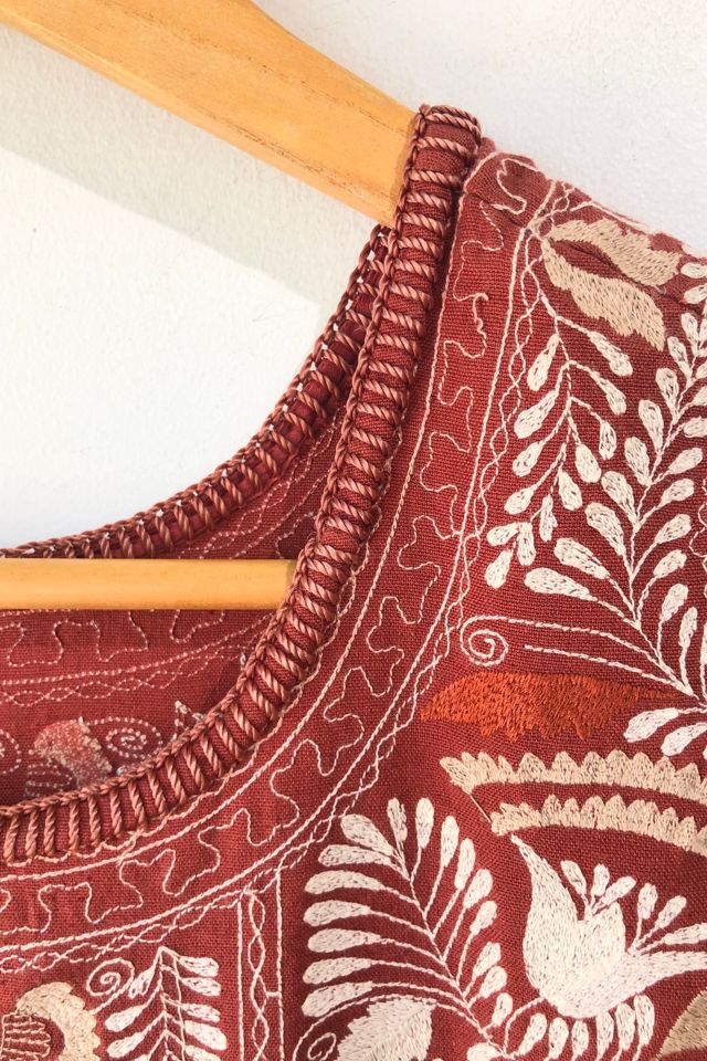 Doen Embroidered Tassel Mini Dress Selected by The Curatorial Dept. #1