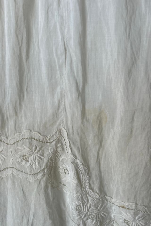 Vintage Victorian Sheer Embroidered Dress Selected by The Curatorial Dept. #3