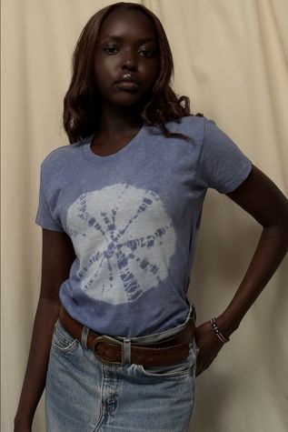 Vintage 1970's Hand-Dyed T-Shirt Selected By Afterlife Boutique