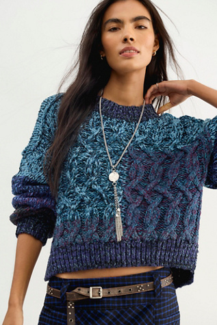 Opal Multicolored Marled Sweater by Free People