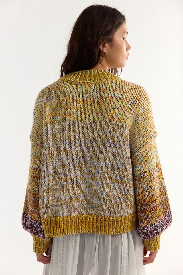 Opal Multicolored Marled Sweater #1
