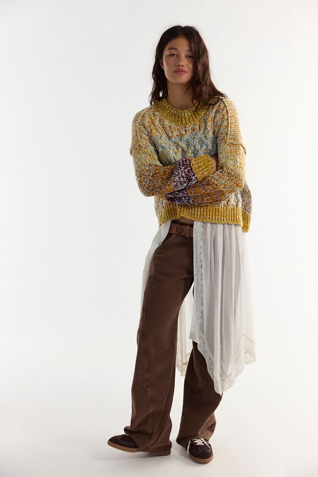 Opal Multicolored Marled Sweater #2
