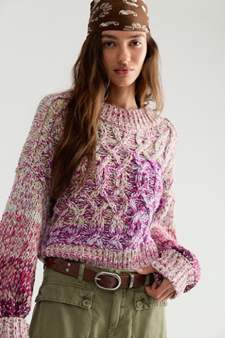 Opal Multicolored Marled Sweater