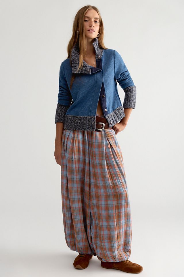 We The Free Off Kilt Funnel-Neck Wool Cardi #2