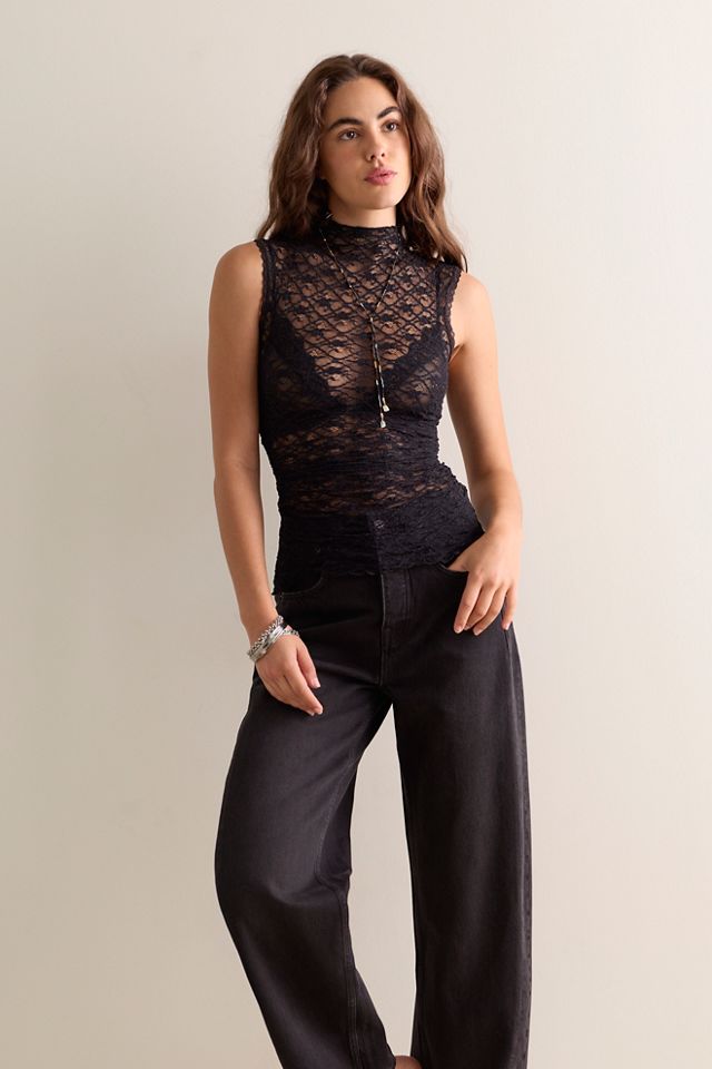 Pretty Problem Mock Neck Tank #2