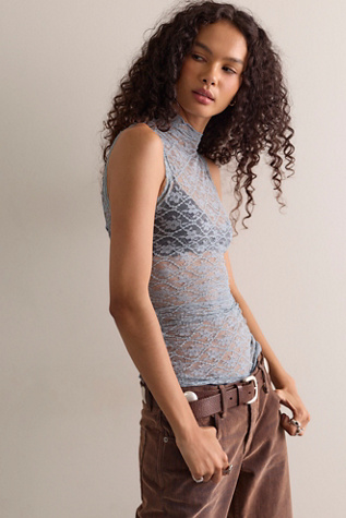 Pretty Problem Mock Neck Tank