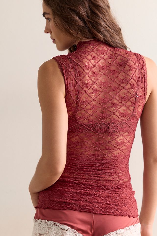 Pretty Problem Mock Neck Tank #1
