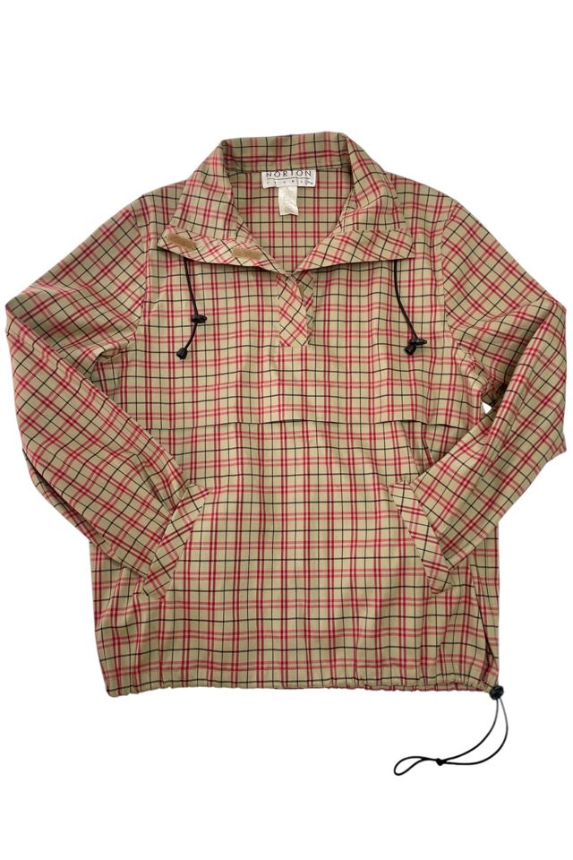 Vintage Plaid Pullover Jacket Selected By Ankh By Racquel #2
