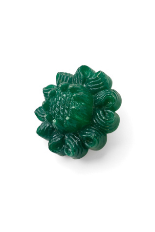 Vintage Green Flower Brooch Selected By Ankh By Racquel