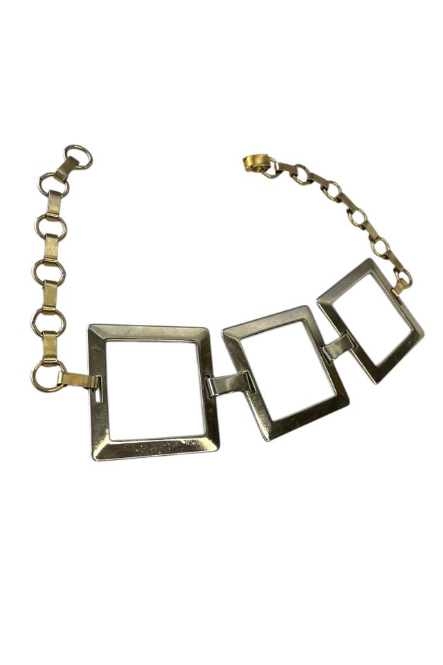 Mixed Metal Chain Choker Selected By Ankh By Racquel #2