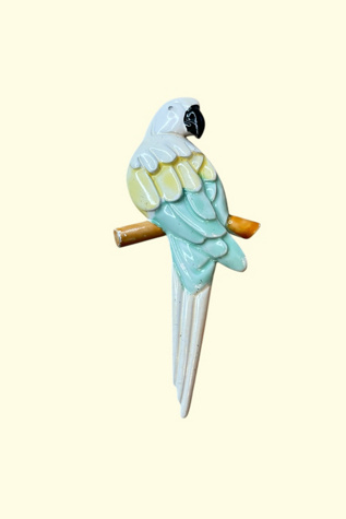 Vintage Small Parrot Brooch Selected By Ankh By Racquel