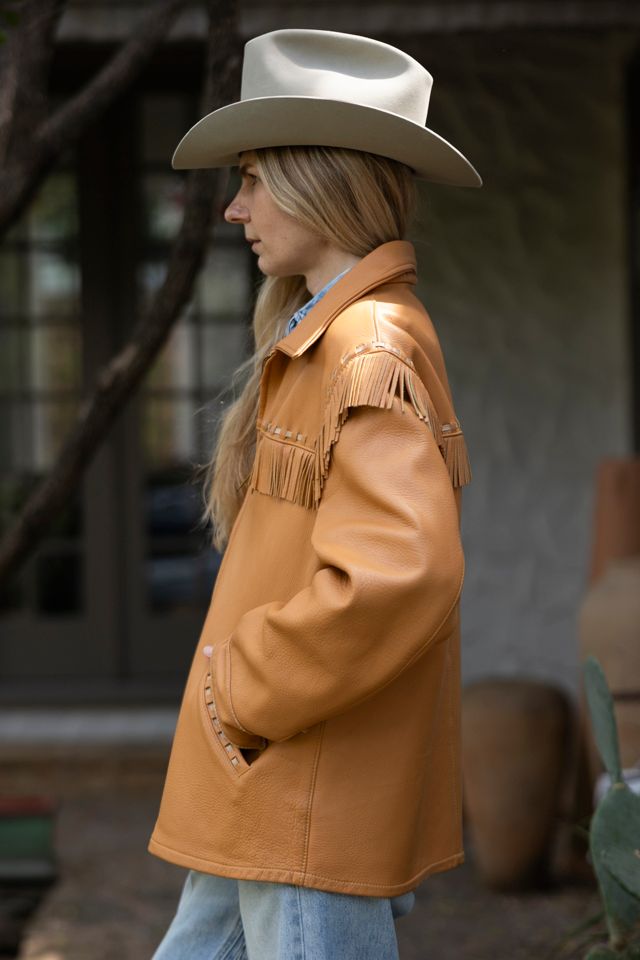 The 1950s Deerskin Leather Western Fringe Jacket by Lauren Owen of Texas #2