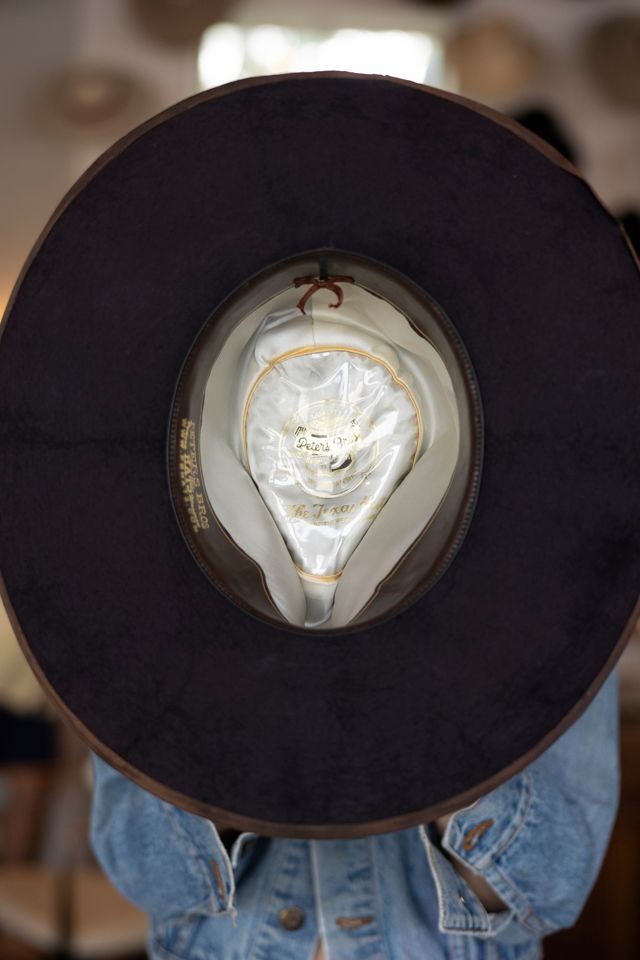 Vintage Naturally Aged Peter Bros. Hub Hat by Lauren Owen of Texas #1