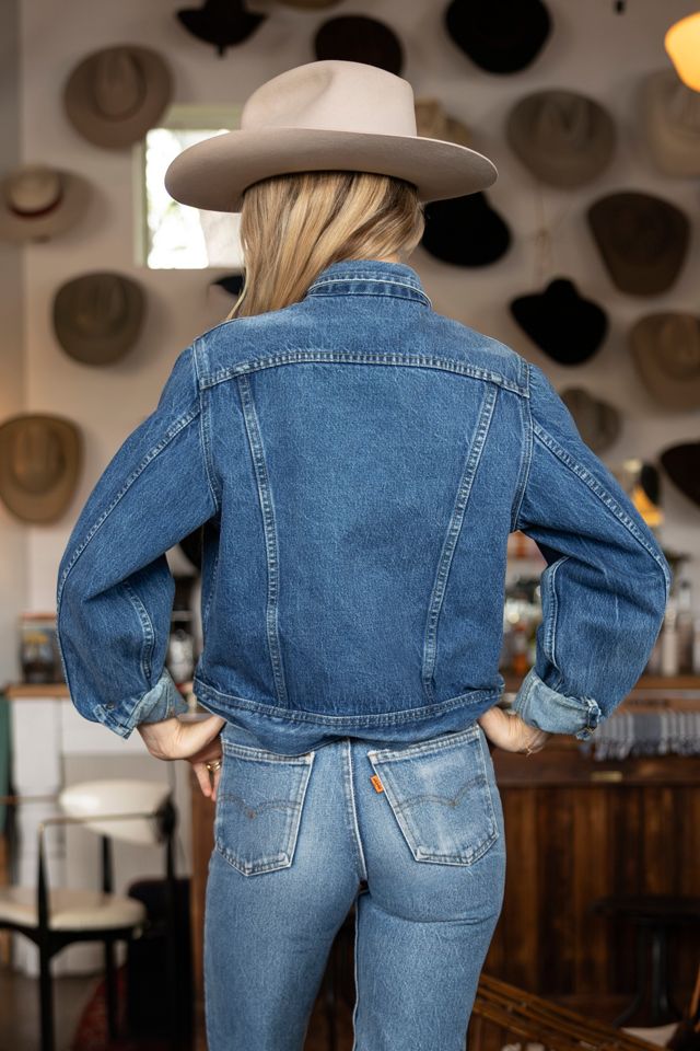 The Vintage Lee Riders Denim Trucker Jacket by Lauren Owen of Texas #1