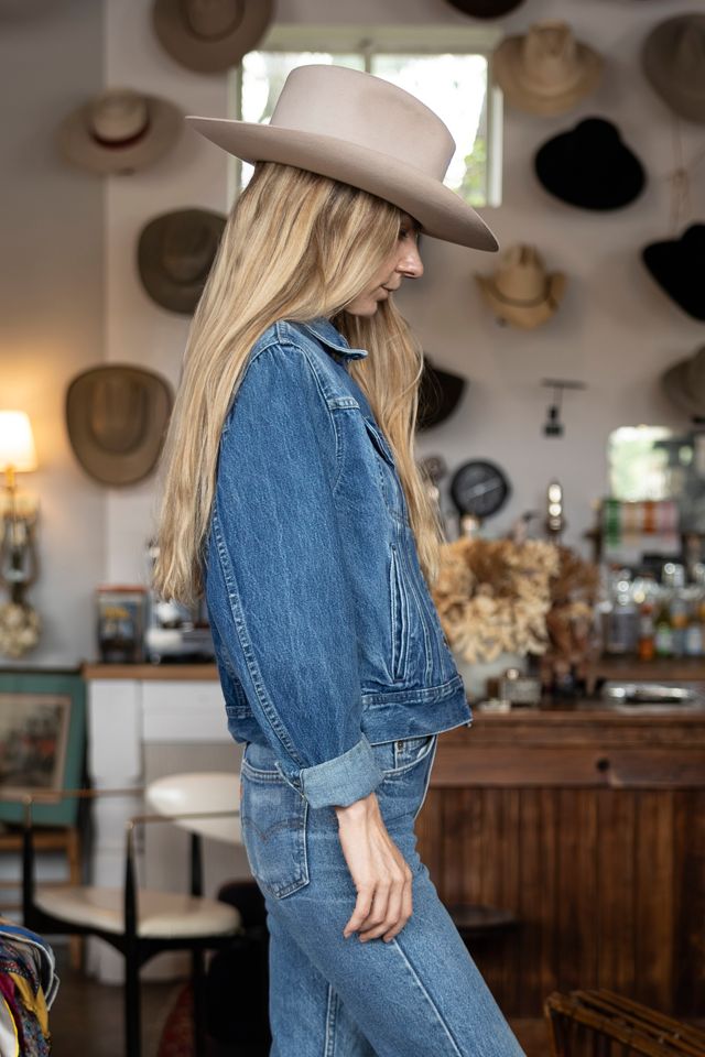 The Vintage Lee Riders Denim Trucker Jacket by Lauren Owen of Texas #2