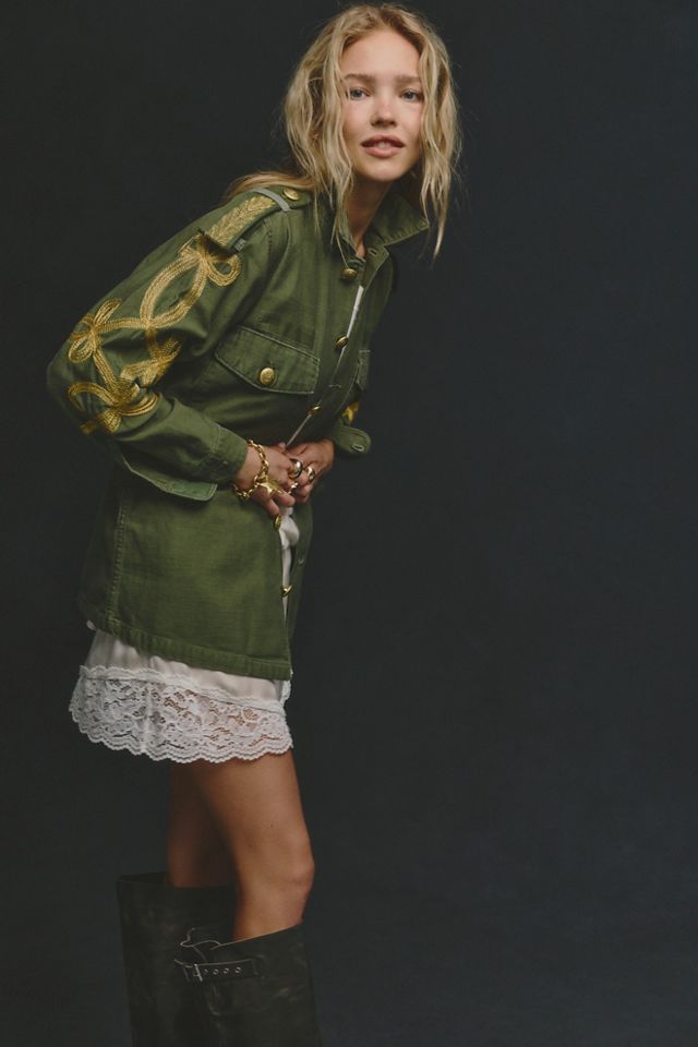 Veste militaire brodée Tricia Fix #2