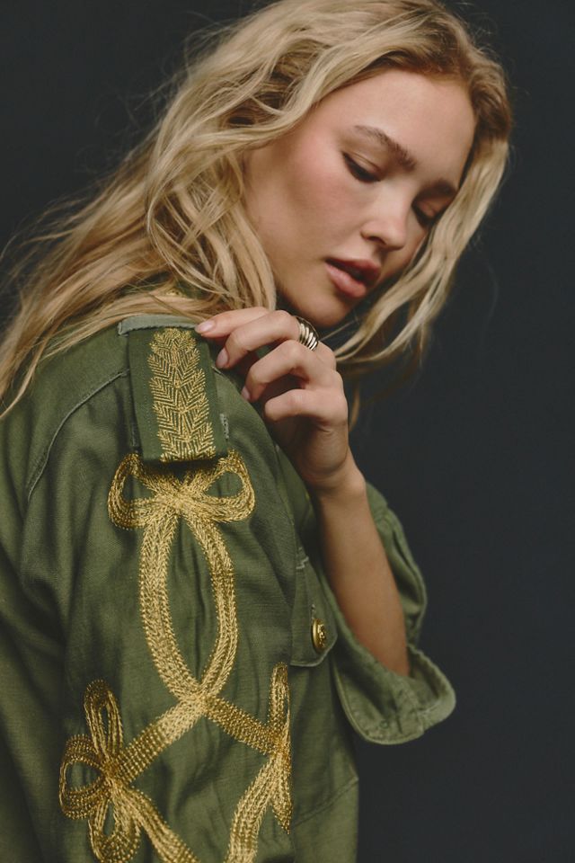 Veste militaire brodée Tricia Fix #3