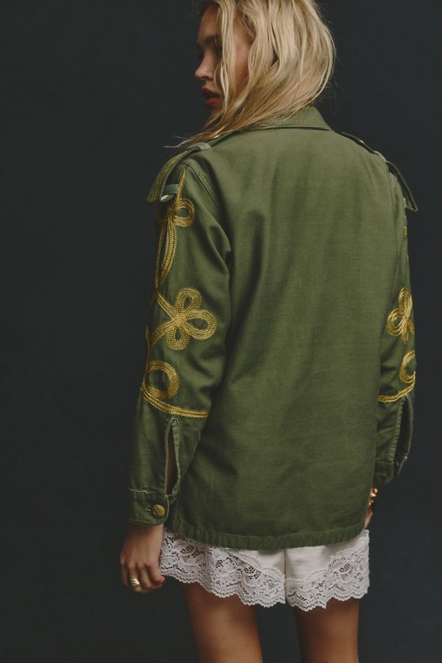 Veste militaire brodée Tricia Fix #1