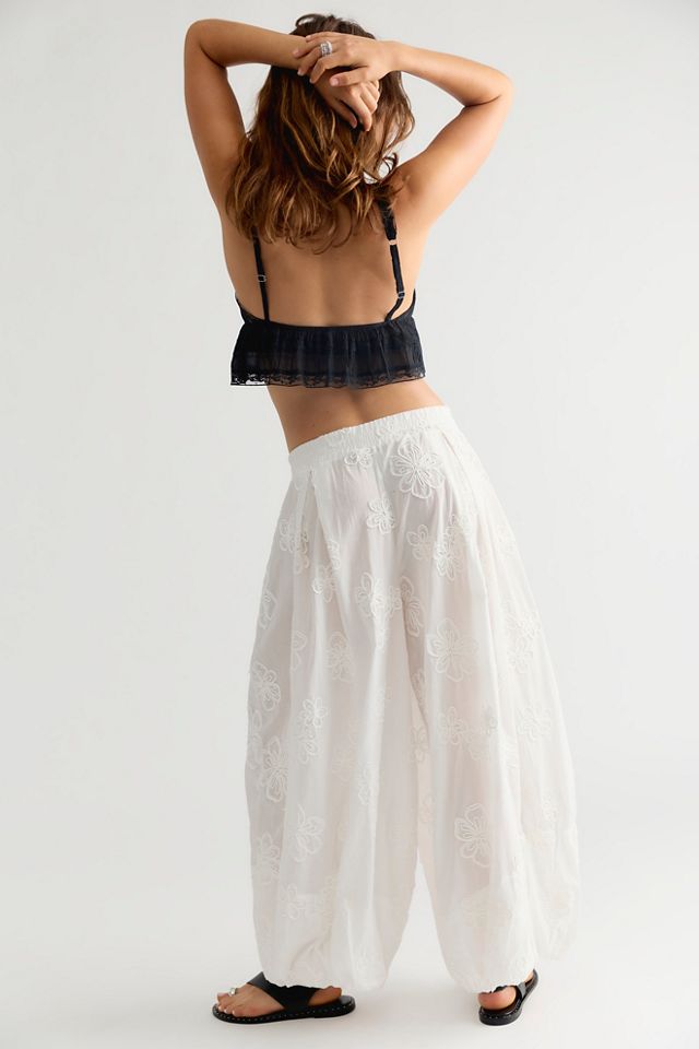 Moonflower Textured Pull-On Balloon Pants #2