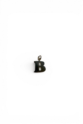 Vintage Sterling Silver Letter B Initial Charm Selected by SharpLilTeeth
