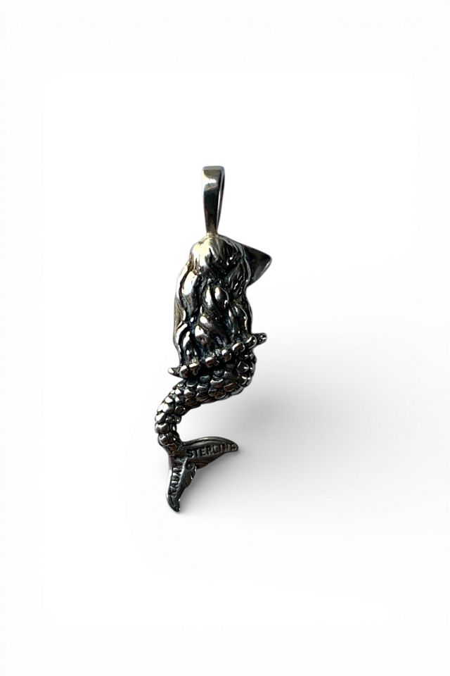 Vintage Sterling Silver Mermaid Charm Selected by SharpLilTeeth #2