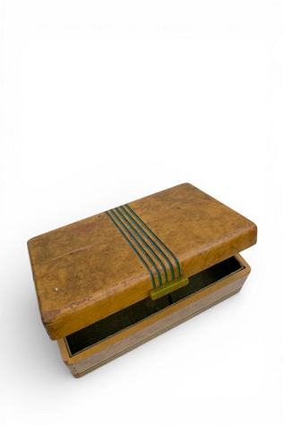 Vintage 1930s Wooden Mirrored Box Selected by SharpLilTeeth