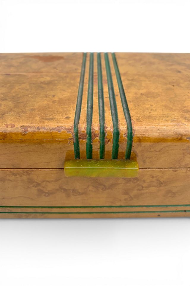 Vintage 1930s Wooden Mirrored Box Selected by SharpLilTeeth #2