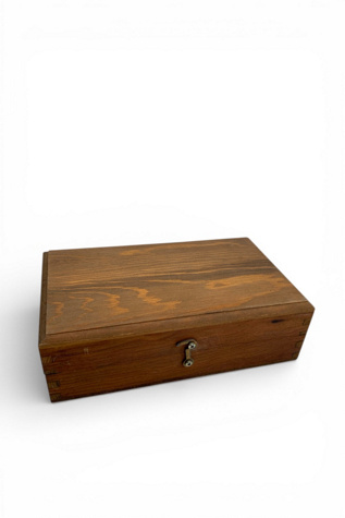 Vintage Handmade Wooden Jewelry Box Selected by SharpLilTeeth