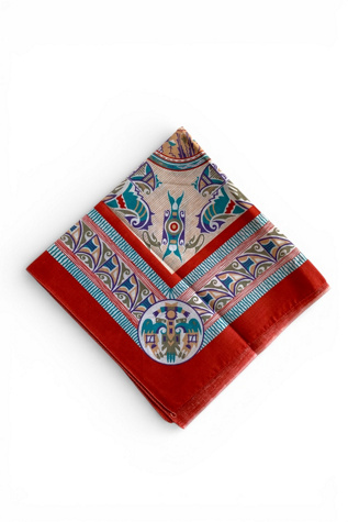 Vintage 1980s Southwestern Bandana Selected by SharpLilTeeth