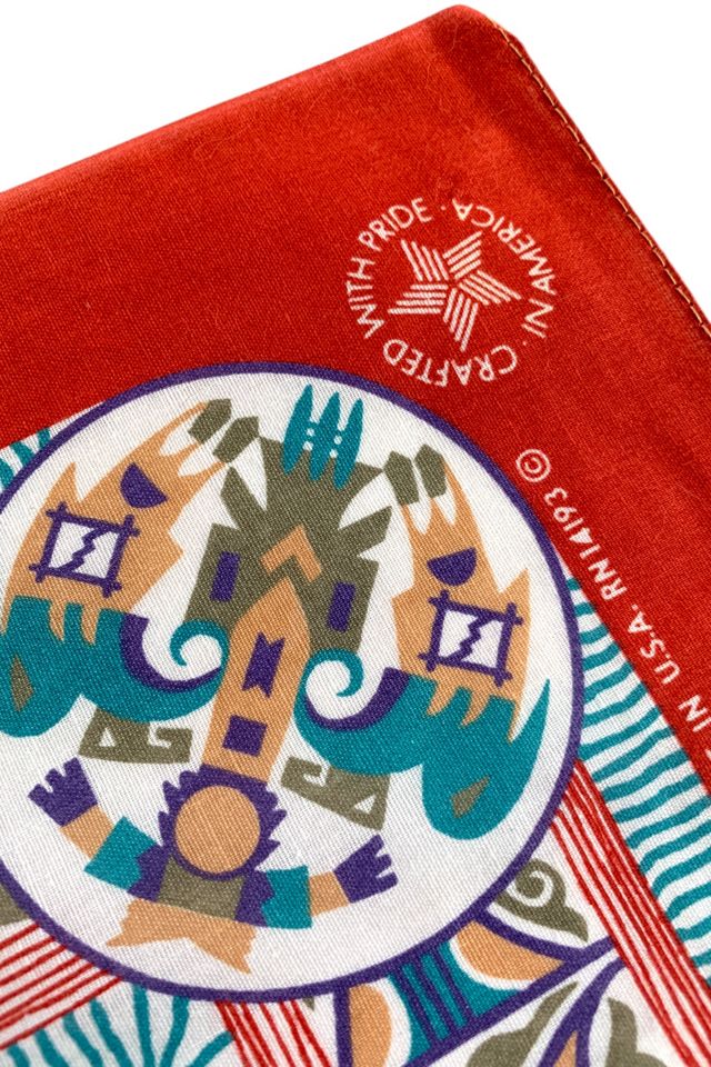 Vintage 1980s Southwestern Bandana Selected by SharpLilTeeth #1