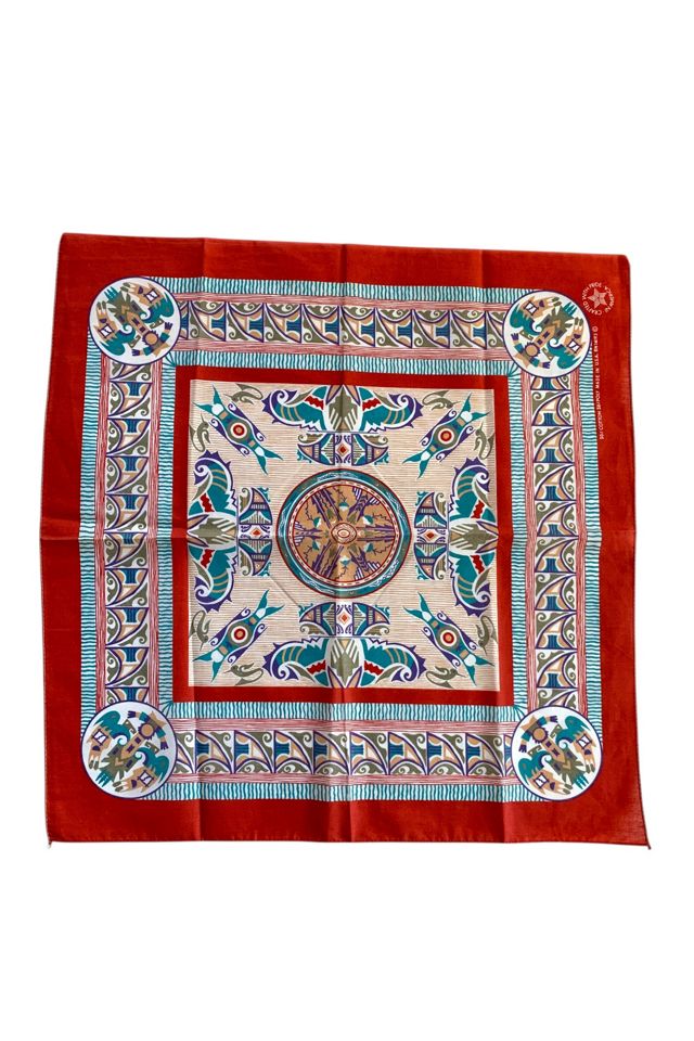 Vintage 1980s Southwestern Bandana Selected by SharpLilTeeth #2