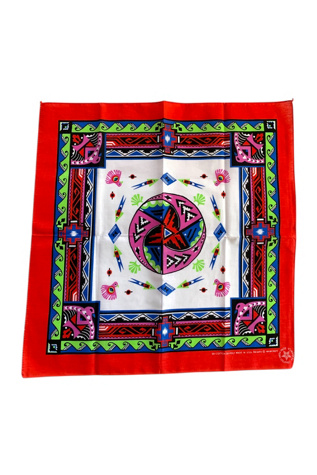 Vintage 1980s Southwestern Print Bandana Selected by SharpLilTeeth