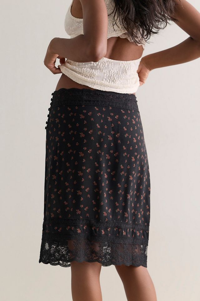 Good Company Printed Midi Slip Skirt #1