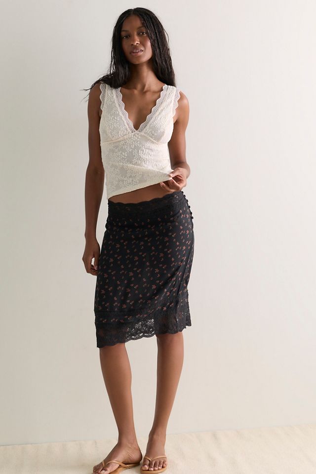 Good Company Printed Midi Slip Skirt #2